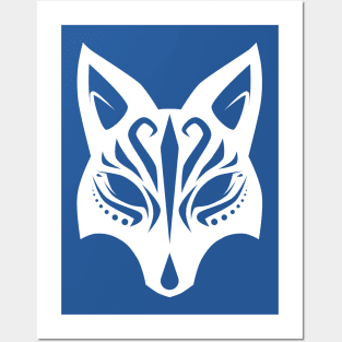 Kitsune Mask v1 Posters and Art